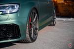Audi RS3 Sedan on Vossen Wheels (VPS-301) 2018 года